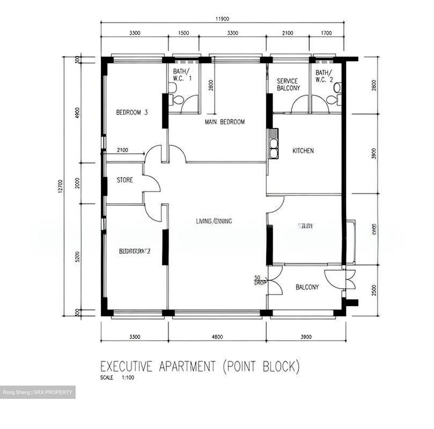 Blk 162 Yung Ping Road (Jurong West), HDB Executive #536990141
